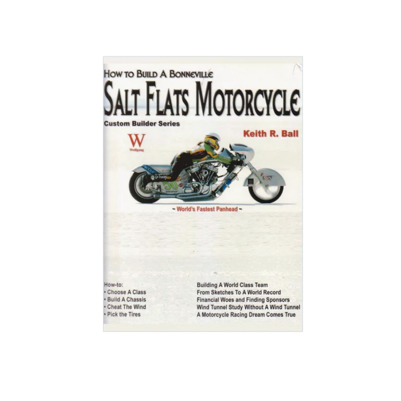 HOW TO BUILD A SALT FLATS MOTORCYCLE BOOK BY KEITH BALL